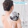 AmazerBath Shower Bath Sponge Shower Loofahs Balls 75g/PCS for Body Wash Bathroom Men Women- Set of 4 Black.