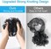 AmazerBath Shower Bath Sponge Shower Loofahs Balls 75g/PCS for Body Wash Bathroom Men Women- Set of 4 Black.