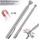 ZALALOVA Magnetic Pick-up Tools,5PcsTelescoping Magnetic Pick-Up Tool Dad Father Christmas Gift 15lb/1lb Pick Up Rod, Telescoping Flexible 3 Led Flashlight Round/Square 360 Swivel Adjustable Inspectio