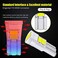 مصابيح YEERON الداخلية والخارجية، مصابيح LED سيراميكية T10 فائقة السطوع، 6 رقائق SMD 5630، 168، 194، 2825، W5W، مصابيح LED لإضاءة جانبية للأبواب، لون أبيض 6000 كلفن. عبوة من 10 مصابيح.