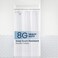 LiBa PEVA 8G Bathroom Small Shower Stall Curtain Liner, 36" W x 72" H Narrow Size, Frosted, 8G Heavy Duty Waterproof Shower Stall Curtain Liner Anti-Microbial Mildew Resistant.