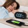 DreamSky Alarm Clocks for Bedrooms, Auto Set Digital Desk Clock for Bedside Nightstand, Electric Clock with Dimmable Brightness Dimmer, Auto DST, USB Port, Date, Temperature, Snooze.
