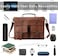 seyfocnia Laptop Bag 17. 3 Inch, Men's Messenger Bag Laptop Briefcase Work Bag Satchel Handbag Shoulder Bag Crossbody Bags.