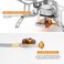 Odoland 3500W Windproof Camp Stove Camping Gas Stove with Fuel Canister Adapter, Piezo Ignition, Carry Case, Portable Collapsible Stove Burner for Outdoor Backpacking Hiking and Picnic.