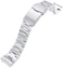 MiLTAT metal watch band compatible with Seiko Baby MM SBDC061 SPB077, 20mm Super-O Boyer.