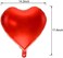 HongyiTime 202 I Love You Balloons - Helium Supported - Love Balloons - Valentine's Day Decorations and Gift Idea for Him or Her, Wedding Birthday DecorationsRibbonStraw Included.
