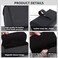 Accmor Sunglasses Holder for Car Sun Visor, Universal Auto Eyeglasses Organizer Box, Vehicle Visor Accessories Glasses Protective Storage Case with Hidden Magnetic Closure for Woman Man.
