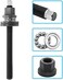 أداة تركيب موازن التوافقيات من SEEBOO، أداة تركيب بكرة عمود المرفق متوافقة مع محركات GM V8 LS/LS1 LS2 LS3 LS4 LSX LSA LS6 LQ4 LQ9 من موديل 1997 فصاعدًا مع محامل الدفع، مفتاح ربط مسطح.