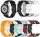 RuenTech Bands Compatible with Garmin Vivoactive 4S/Vivomove 3S/ Venu 2S/Venu 3S Band Silicone Quick Release Straps 18MM Replacement Wristband (10 Colors.