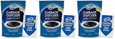 GLISTEN-DP06N-PB-3/PACK Disposer Care Foaming Cleaner, Lemon Scent, 12 Use BND01728, 4. 9 Ounce Pack of 3, 14 Ounce.