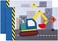 EVERYDAY KIDS Construction 2 Pack Pillowcase Set - Soft Breathable Microfiber Pillowcase Set.