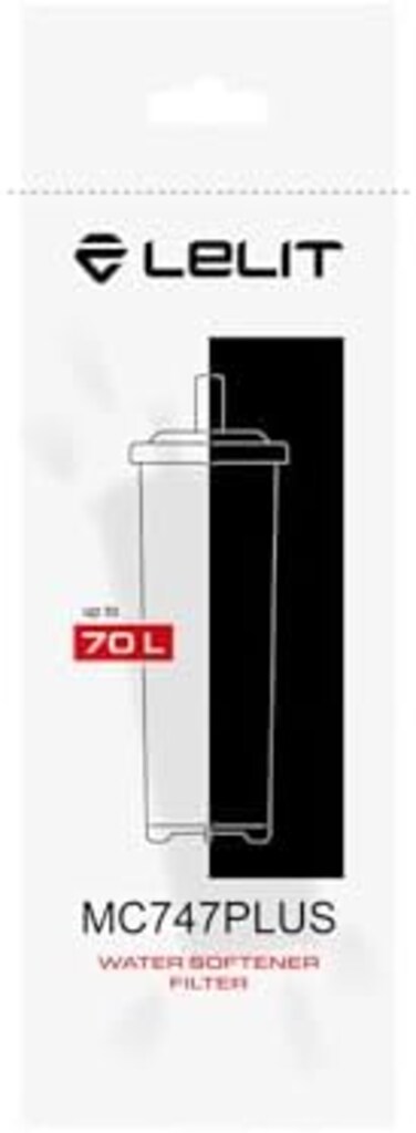 LELIT PLA930M Water softeners for Coffee Machines, Acrylonitrile Butadiene Styrene, White.
