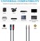 JOLGOO 2m RCA to XLR Cable, Dual RCA Male to Dual XLR Male, 4N OFC Wire, for Amplifier, Mixer, Microphone, Speaker, AV Receiver, HiFi Audio Cable.