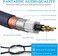 JOLGOO 2m RCA to XLR Cable, Dual RCA Male to Dual XLR Male, 4N OFC Wire, for Amplifier, Mixer, Microphone, Speaker, AV Receiver, HiFi Audio Cable.