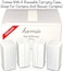 Homie Magnetic Curtain Weights 8 Pack of Waterproof MagnetsCarrying Case, Great Decor for Bathroom, Shower, Liner, Flags, and Sheer, Heavy Duty Works Outdoor to Stop Wind (8 Pack, White.