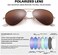 Pro Acme Classic Polarized Aviator Sunglasses for Men and Women UV400 Protection.