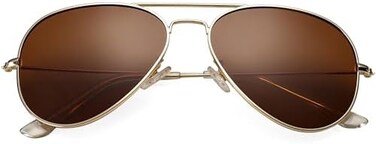 Pro Acme Classic Polarized Aviator Sunglasses for Men and Women UV400 Protection.