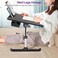 NEARPOW Laptop Desk for Bed, XXL Bed Table Bed Desk for Laptop and Writing, Adjustable Computer Tray Laptop Stand for Bed or Sofa with Anti-slip Leather, Removable Stopper, Book Stand and Drawer-Black