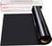 HTVRONT HTV Black Heat Transfer Vinyl Rolls - 12" x 15ft Black HTV Vinyl for Shirts, Black Iron on Vinyl for All Cutter Machine - Easy to CutWeed for Heat Vinyl Design.
