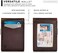SERMAN BRANDS Money Clip Wallet - Mens Wallets slim Front Pocket RFID Blocking Card Holder Minimalist Mini Bifold.