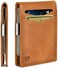 SERMAN BRANDS Money Clip Wallet - Mens Wallets slim Front Pocket RFID Blocking Card Holder Minimalist Mini Bifold.