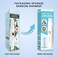 VG VOGCREST Rechargeable Eyebrow TrimmerFacial Hair Remover for Women, 2 IN 1 Eyebrow Razor and Flawless Hair Remover, Eyebrow Lips Nose Body Facial Hair Removal for Women with Built-in LED Light (Whi