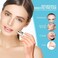 VG VOGCREST Rechargeable Eyebrow TrimmerFacial Hair Remover for Women, 2 IN 1 Eyebrow Razor and Flawless Hair Remover, Eyebrow Lips Nose Body Facial Hair Removal for Women with Built-in LED Light (Whi