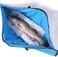 Buffalo Gear Insulated Fish Cooler Bag 48x18 Inch 60x24 Inch,Monster Leakproof Fish Kill Bag,Large Portable Waterproof Fish Bag White,keep ice-cold more than 24 hours.