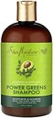 SHEA MOISTURE Moringa and Avocado Power Greens Shampoo 384 ml, Clear.