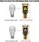 LASFIT 921 912 LED Cargo Truck Light White Light and Third Brake Bulbs Red Light Combo ï¼Ë†4 bulbsï¼â€.