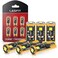 مصباح LASFIT 194 LED أبيض 6000K، مصابيح بديلة T10 168 2825 W5W LED، لإضاءة القبة، وإضاءة الباب، وإضاءة الترحيب، وإضاءة لوحة الترخيص، وإضاءة صندوق السيارة، فائق السطوع (عبوة من 6 مصابيح).