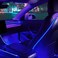 Nestour 2016-2020 Tesla Model 3 Y Interior Car Neon Lights (Center ConsoleDashboardSeat Back4 Foot Lightswith Matching Armrest Organizer, Tesla Ambient Lighting, APP-Controlled LED Strip Lights.