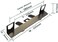 Ever Universal Child Seat Restraint Anchor Mounting Kit for ISOFIX Belt Connector Latch Interface Bracket Universal for SUV and MPV.