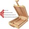 MIRATUSO Tabletop Easel Art Easel Desktop Easel for Painting, Premium Wooden Sketchbox Easel, Desktop Painting Easel for Student Artist Beginner.