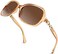FEISEDY Square Sunglasses for Women Polarized UV Protection Fashion Classic Sun Glasses B2526.
