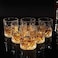 KANARS Whiskey GlSet of 6 with Elegant Gift Box,10 Oz Premium Old Fashioned Crystal Glass Tumbler for Liquor, Scotch, Cocktail or Bourbon Drinking Tasting.