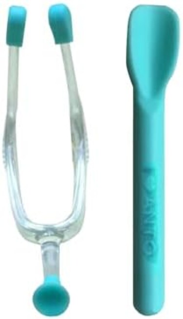 AITIME Soft Contact Lenses Remover and Insertion Tool, Contact Tweezers and Soft Silicone Scoop for Girls with Long Nails, Gift for Contact Lens New User (Green.