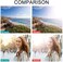 غطاء عدسة X-SweetDream 67mm قابل للطي عالمي مع غطاء عدسة مركزي قابل للضغط لكاميرات Canon وNikon وSony وPentax وOlympus وFuji.