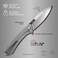 Firebird GANZO Adimanti Skimen Pocket Folding Knife G10 Handle with Clip and Glass Breaker D2 Steel Blade Hunting Fishing Camping Outdoor EDC Knife (Black.