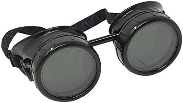 UMBRELLALABORATORY Steampunk Mad Scientist Goggles Rave Glasses costume eye protection goggles welding style.