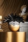 BABEYOND Carnival Feather Headpiece Showgirl Headband Women's Feather Pageant Headband 1920s Flapper Headband (Black.