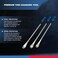 Neiko 20601A 14. 5&rdquo; Steel Tire Spoons Tool Set, Tire Tools Include 3 Piece Tire Spoons, 3 Piece Rim Protector, Valve Tool, 6 Piece Valve Cores, Motorcycle Tire Changer, Dirt Bike Tire Levers.