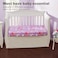 EVERYDAY KIDS Baby Girl Fitted Crib Sheet Unicorn Dreams, 100% Soft Microfiber, Breathable Baby Sheet, Fits Standard Size Crib Mattress 28in x 52in, Nursery Sheet.