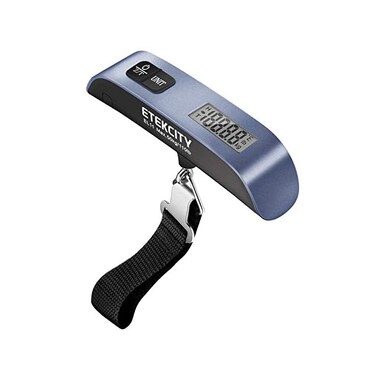 Etekcity Luggage Scale, Digital Portable Handheld Suitcase Weight for Travel, Blue, 1 Pack, 1 Pack.