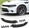 HTRACING Front Bumper Lip Splitter Protector Compatible with Charger SRT Hellcat/SRT 392/Scat Pack/RT Scat Pack/GT/RT 2015-2021, Black.