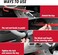 Cartman Anti-Theft Steering Wheel Lock, Brake Pedal Adjustable Lock.