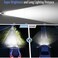 مصباح 4WDKING LED دائري 2 بوصة، مصباح قيادة موضعي 20 وات مقاوم للماء للطرق الوعرة، مصباح عمل للدراجات النارية، مركبات ATV UTV، دراجات الطرق الوعرة، شاحنات البيك أب 4x4، مقطورات القوارب (عبوات من 2).