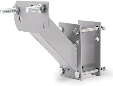 BUNKER INDUST Spare Tire Mount Bracket, Side Mount Utility Spare Tire Carrier for Trailer Tongue Boat Wheel Tire Holder up to 120LBS, Fits Most 45 Lugs Hold 3. 94&rdquo;, 4&rdquo;, 4. 25&rdquo; and 4. 72&rdquo; Bolt Patterns