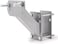 BUNKER INDUST Spare Tire Mount Bracket, Side Mount Utility Spare Tire Carrier for Trailer Tongue Boat Wheel Tire Holder up to 120LBS, Fits Most 45 Lugs Hold 3. 94&rdquo;, 4&rdquo;, 4. 25&rdquo; and 4. 72&rdquo; Bolt Patterns