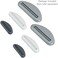 EIKS 6 Sets Tube Squeezer Clip for Toothpaste, Hand Cream, Paint Tube, Cosmetics, Easy PressReduces Waste.